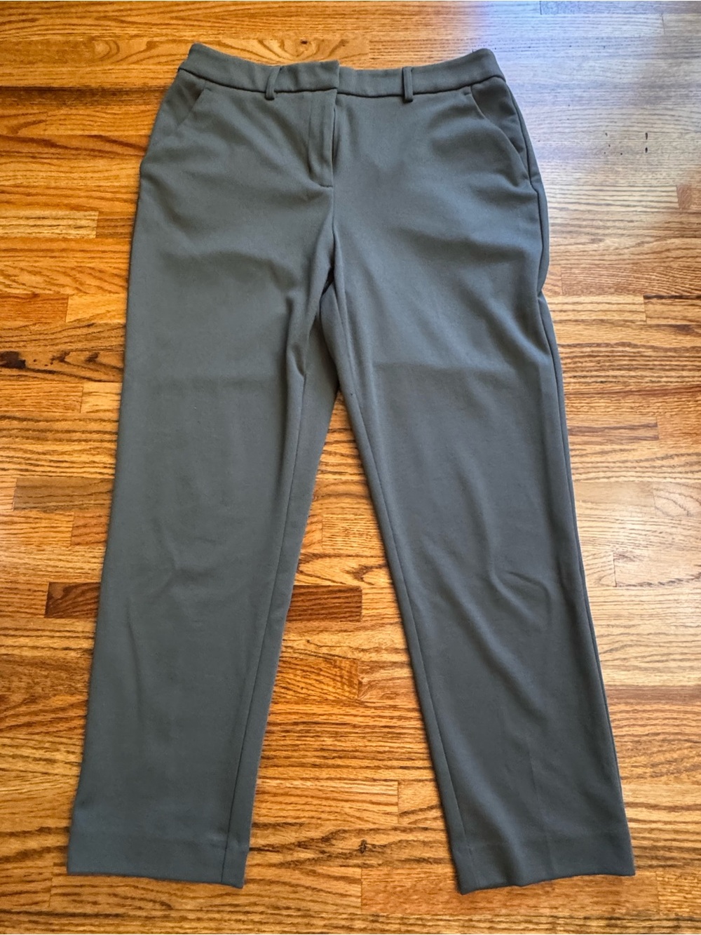 Simply Vera Vera Wang Olive Straight-Leg Women's Trousers